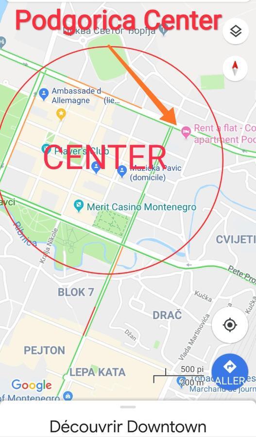 شقة Podgorica Center المظهر الخارجي الصورة